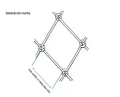 Panagem de Rede 0.25x10x150 Altura 3m na internet