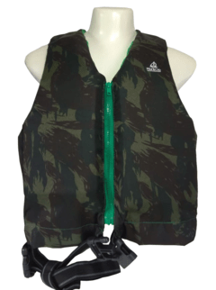 Colete Salva Vidas Mar & Cia Camuflado Tam PP