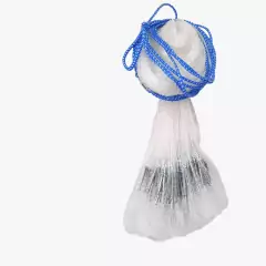 TARRAFA 6 MTS DE RODA, MALHA 1.2, FIO 0.25 P/ PIABA, LAMBARI na internet