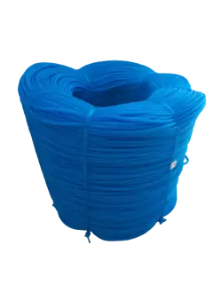 Cabo Trançado Monofilamento 04mm Azul Pesca Rolo Com 3kg