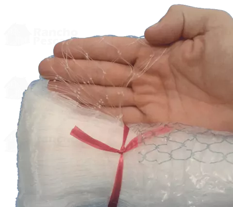 Panagem de Rede de Pesca 0.40x20x78 Altura 3,12m Malha 4cn