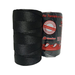 Fio Torcido Grilon / Encala / Fio de Seda Preto 210/06 a 210/48 na internet