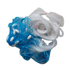 Rede Feiticeira Profissional 3 Panos 2,4mts 0.35x40x48 Malha 50mm (10cm) - 50 Mts Corda Azul