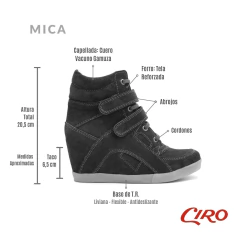 Zapatilla MICA Negro - tienda online