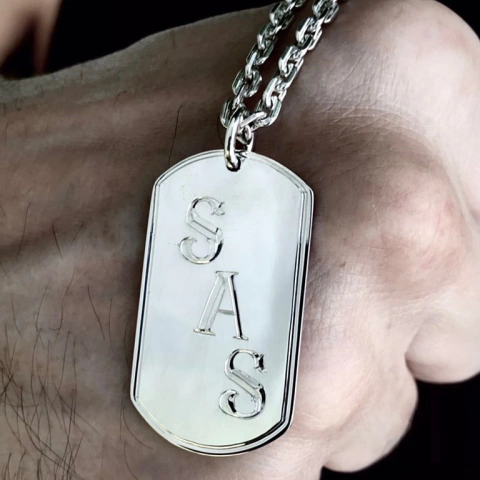 Colgante Chapa Militar