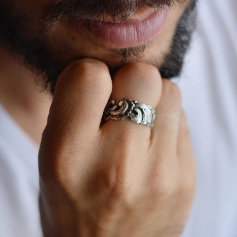 Anillo Acanto Calado