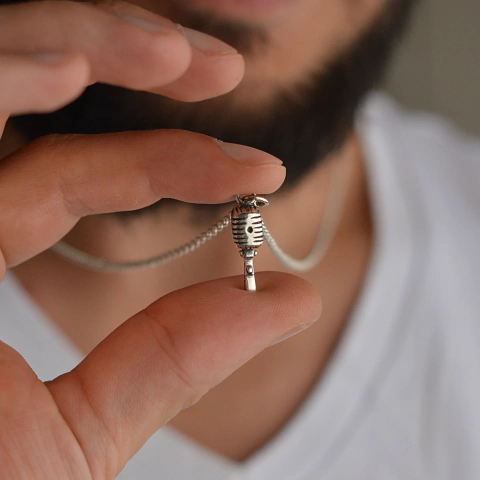 Colgante Micrófono - comprar online