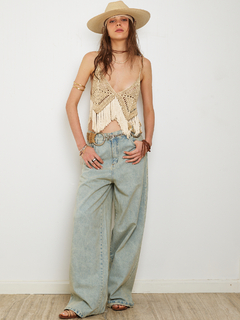 TOP TRIANGULO FLECOS - comprar online