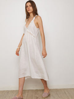VESTIDO LINO BRODERIE