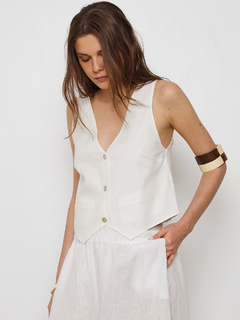 CHALECO LINO - comprar online