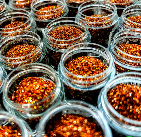 Glitter Fino Marrom Holográfico 3 gramas - comprar online