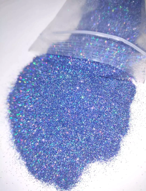 Glitter Fino Azul Holográfico 3 gramas - comprar online