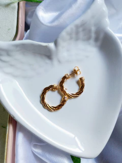 Brinco Argola Folheado com 1 milésimo de Ouro e verniz cataforetico - (cópia) - comprar online