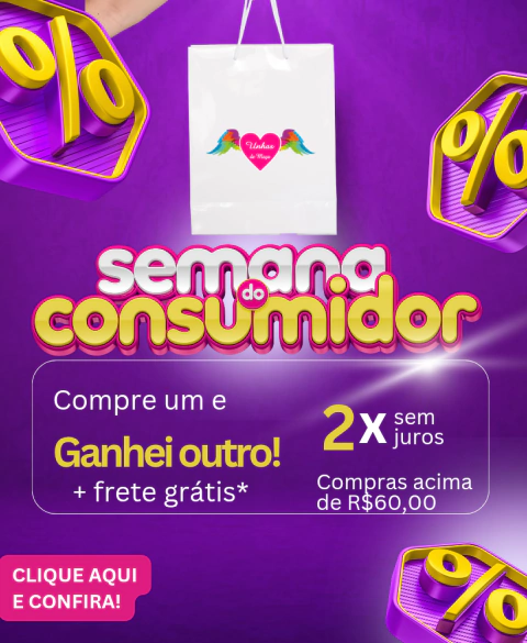 Imagem do banner rotativo Adesivos & Pedrarias Unhas de Moça Nail Art