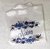 Robe floral azul - Noiva - comprar online