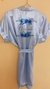 Robe de cetim azul serenity ou azul claro - Madrinha