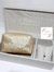 Convite madrinha ou daminha - necessaire bordada + pulseira com inicial - comprar online