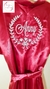 Robe de cetim bordado brasão - Madrinha - comprar online