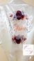 Robe noiva floral azul serenity, marsala e laranja - comprar online