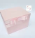 Caixa personalizada para sapatinho de bebê - Anúncio de gravidez