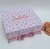 Caixa bordada 26x26x5cm - Flor Lembranças e caixas convite para padrinhos