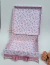 Caixa maternidade - Caixa + 10 toalhas de lavabo bordadas - Flor Lembranças e caixas convite para padrinhos