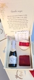Caixa convite padrinhos de casamento - gravata+vela pote de vidro 100g+espumante baby+manual dos padrinhos na internet