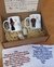 Caixa pais da noiva ou pais do noivo - caneca pai e mãe + toalha bordada + 2 mix para chocolate quente - loja online