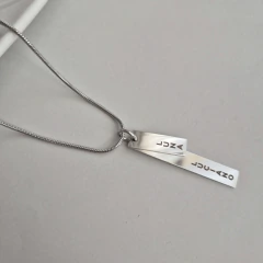 Collar doble barrita - comprar online