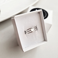 Anillo corazón