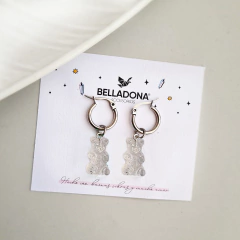 Argollas Candy White Bear - comprar online