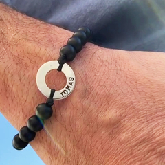 Pulsera memoria - ÓNIX Y PLATA 925