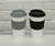 VASOS TERMICOS CON TAPA Y GRIP DE SILICONA - Upitiar