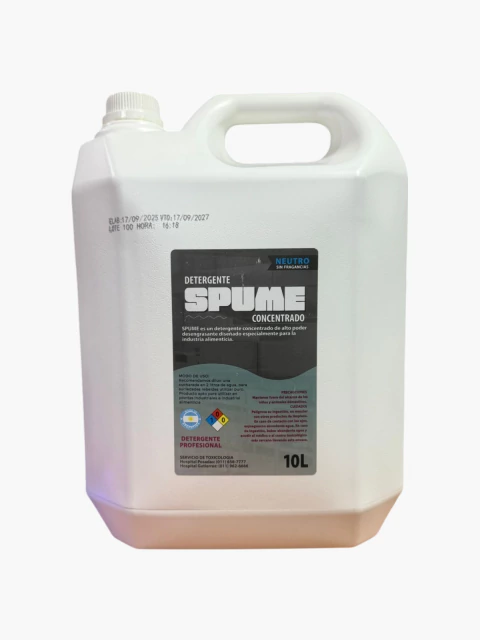 Detergente Concentrado Spume x10L