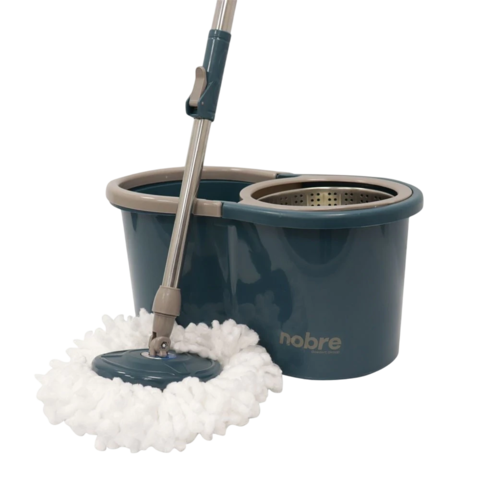 Mopa Rotativa Con Balde Inoxidable x 13 Lts + Repuesto - comprar online