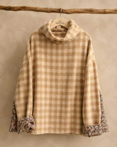 Poleron Carmela Beige - comprar online