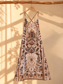 Vestido Taj Mahal off White en internet