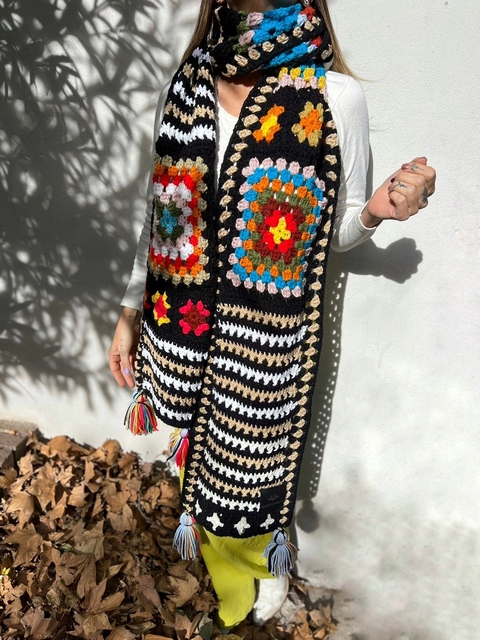 Bufandon Amapola Black