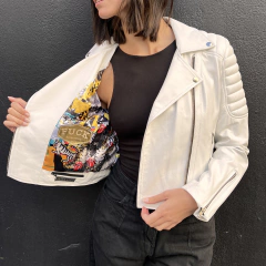 Campera Bonny Blanca ($180.000 efect/transf) - CED - Handmade