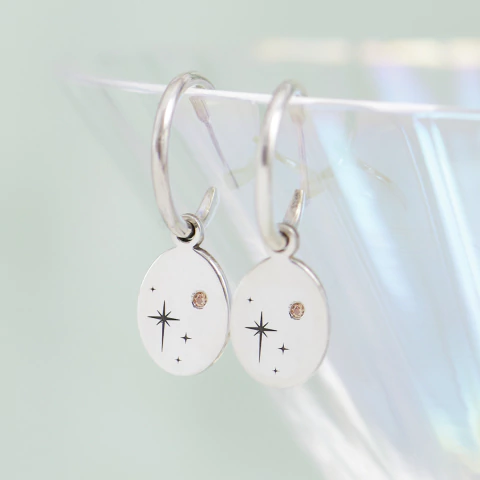 Aros Stardust - Circones Swarovski - comprar online