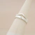 Combo Madison x 2 anillos - Circon con engarce invisible