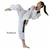 Dobok Taekwondo Unissex | S Fighter Gola Preta Homologado CBTKD | Sulsport na internet