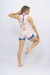 CATSUIT SHORT TOILE - comprar online