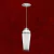 Luminária de Teto Pendente Vidro Athena Para Balcão e Cabeceira de Cama
