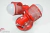 Arandela Spot Tela Duplo Vermelho Para Parede Interna e Externa. Lustres Gênesis loja online de Lustres e Iluminação Decorativa