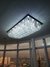Lustre de Cristal Retangular Zecor  para Sala de Jantar e Sala de Estar. Lustres Gênesis loja online de Lustres e Iluminação Decorativa. 