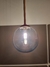 Luminária de teto pendente moderno Sarve Globo Ø15cm com design de vidro suspenso. Lustres Gênesis loja online de Lustres e Iluminação Decorativa. 