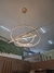Lustre Pendente Hevvy Alianças de LED Moderno 5 Anéis 140x120x100x80x60cm para Pé Direito Duplo, Alto e Escadas - Hevvy o SL-0515/H5 - loja online
