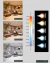 Comparação de ambientes com iluminações de temperatura de cor diferente: branca quente, branco neutro e branca fria, com gráfico de escala Kelvin ao lado. Lustres Gênesis loja online de Lustres e Iluminação Decorativa
