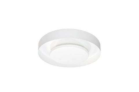 Luminária Plafon Moderno Hitter Branco Ø45cm Lustres Gênesis Site online venda de Lustres e Iluminação